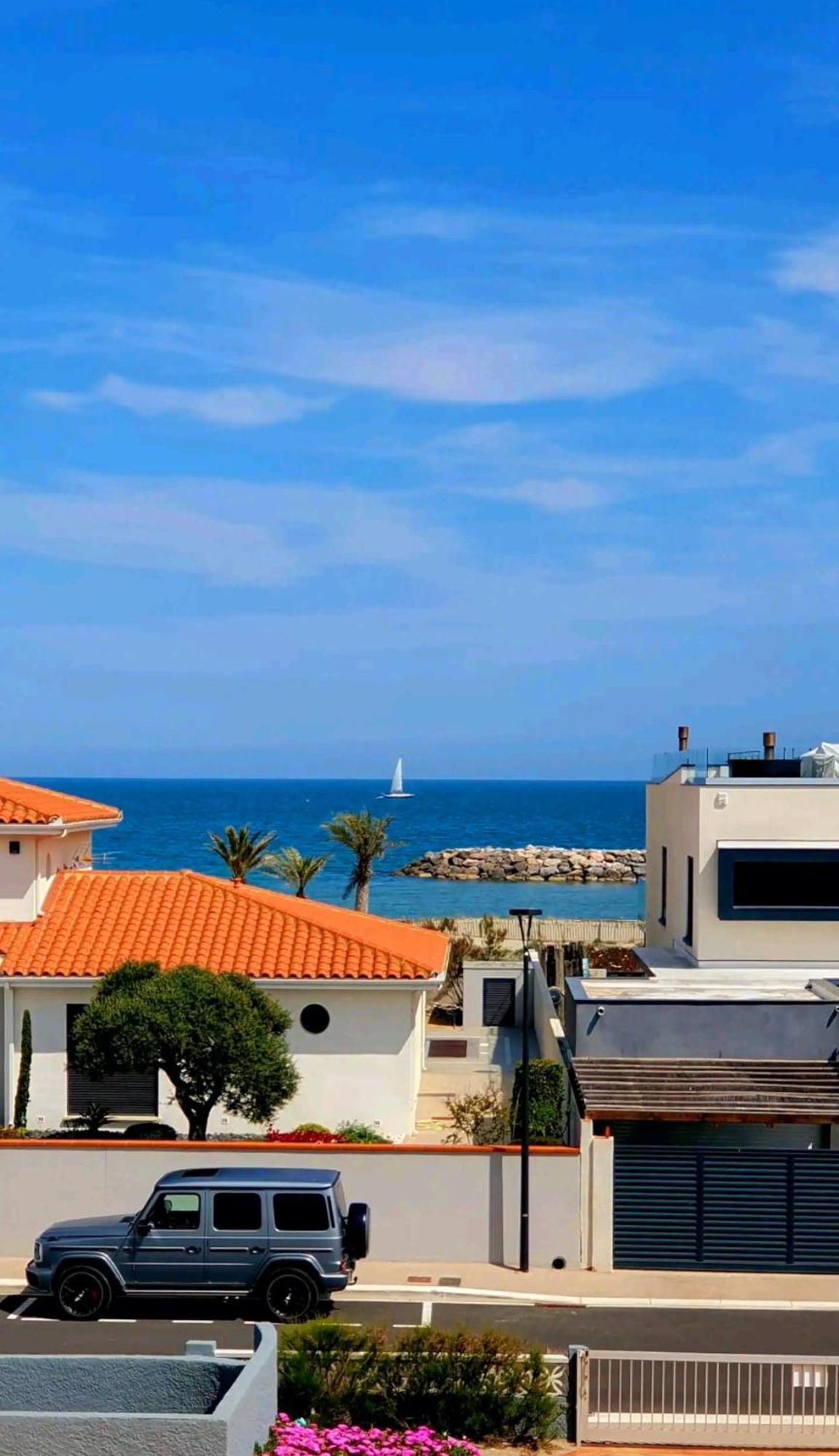 La Plage Du Lido - Front De Mer - Travaux Recents Le Barcarès Eksteriør bilde